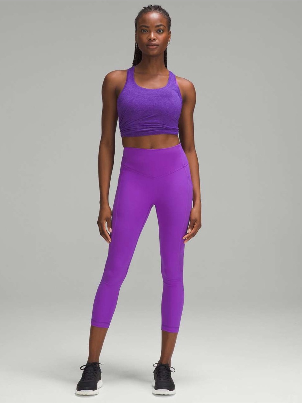 Lululemon All the Right Places High-Rise Drawcord Waist Crop 23”
Atomic Purple
